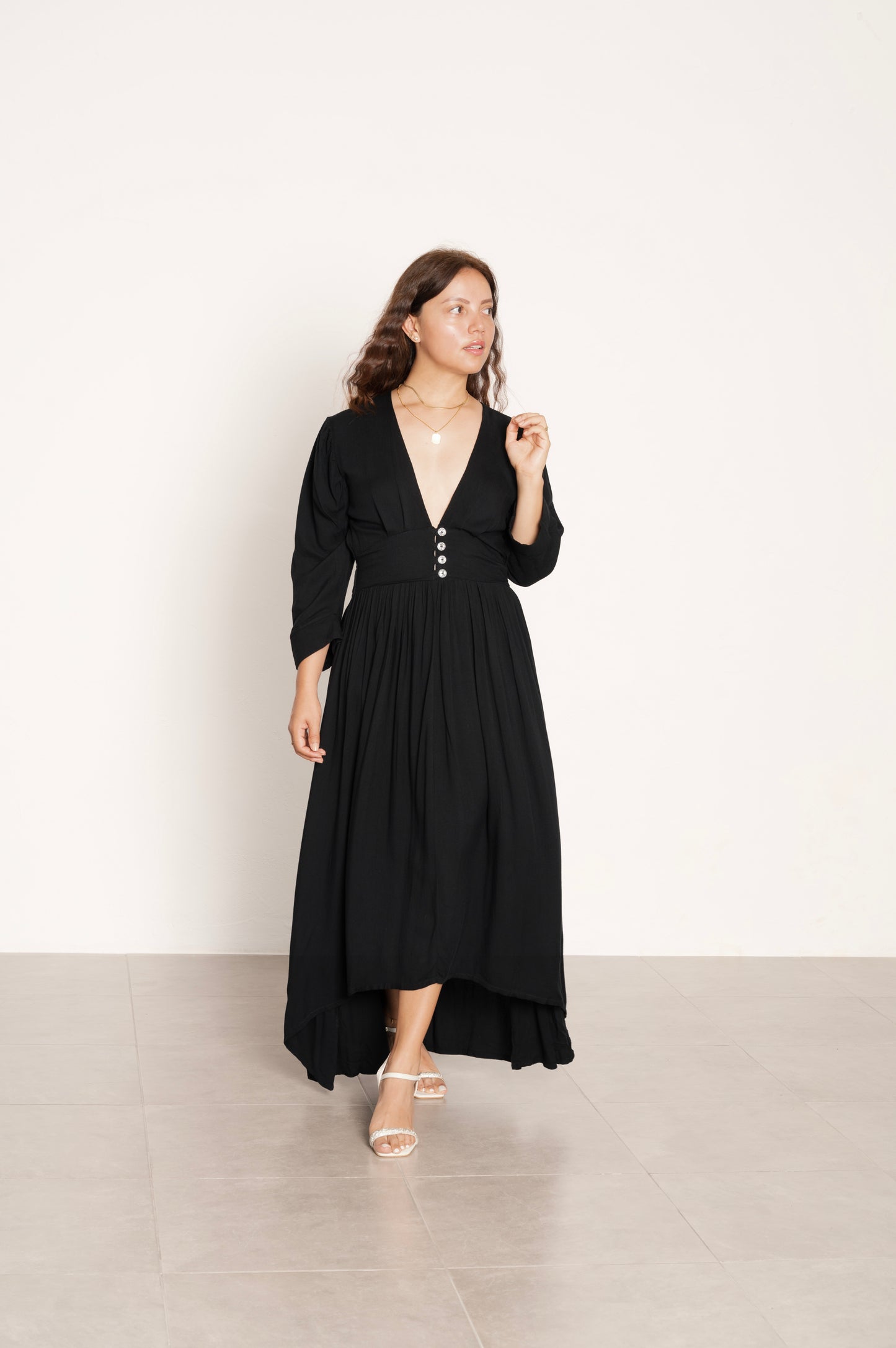 Macarena Black Dress