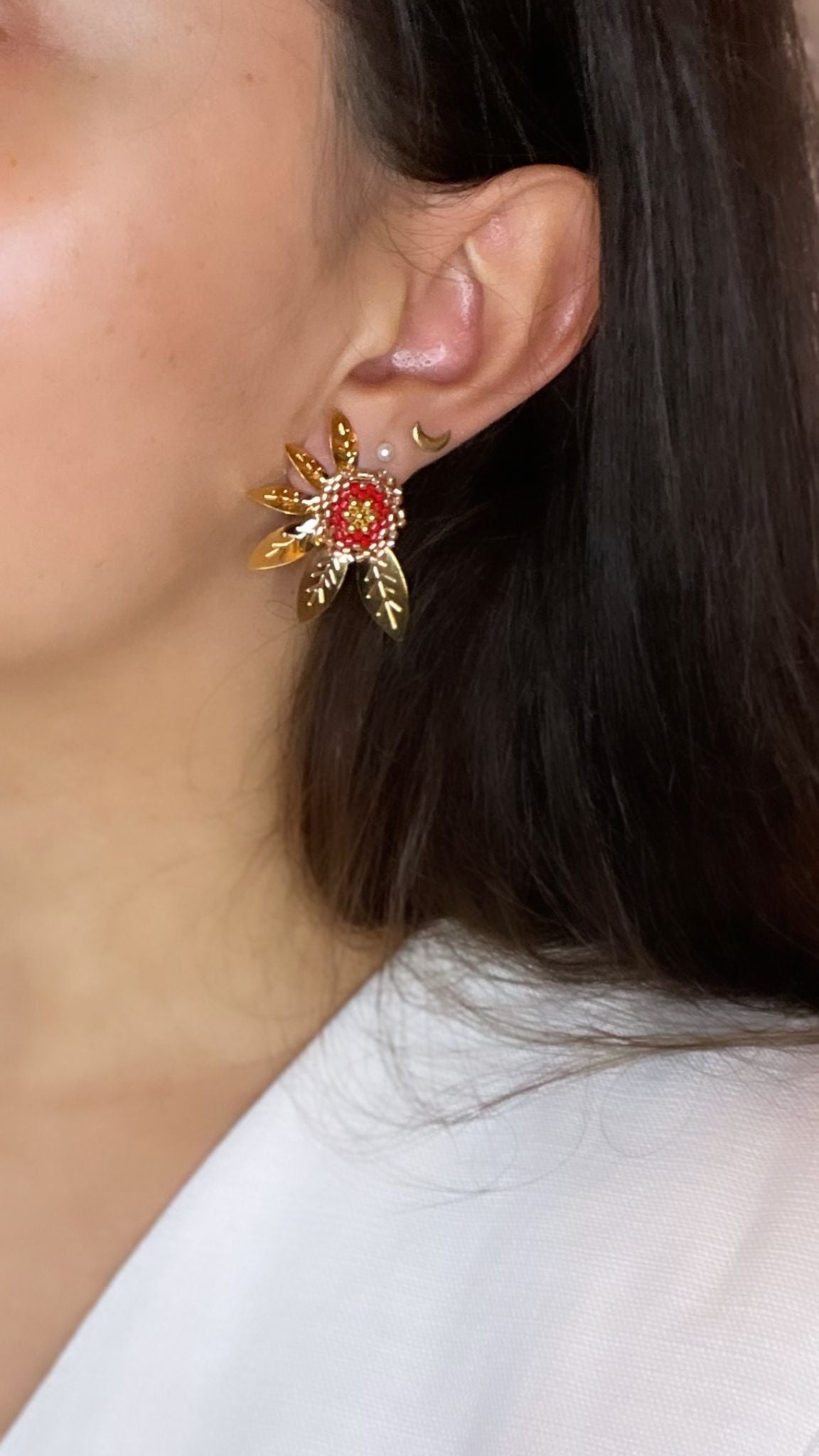 Bloom Flower Earrings